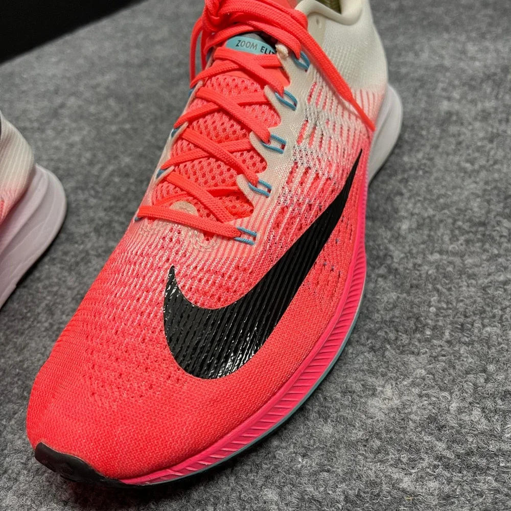 Nike‎ Air Zoom Elite 9 Womens Running Shoes Size 10 Crimson White 863770-600